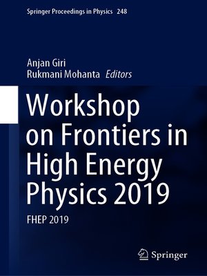 cover image of Workshop on Frontiers in High Energy Physics 2019